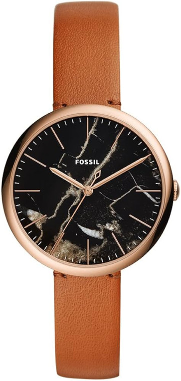 Cinturino per orologio Fossil ES4380 Pelle Marrone 14mm